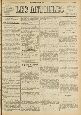 Les Antilles (1895, n° 42)