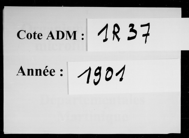 Etats signalétiques et des services, n° 1 à 499