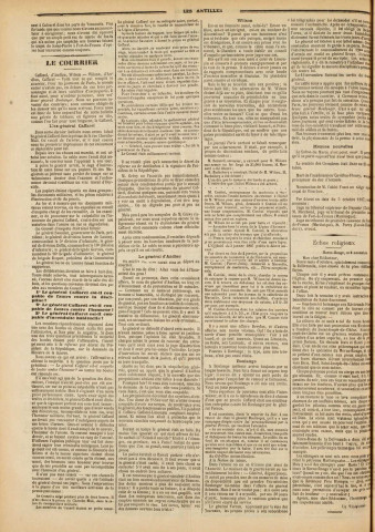 Les Antilles (1887, n° 92)