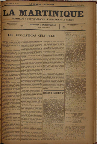 La Martinique (année III, n° 55)
