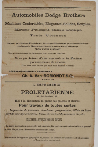 La Démocratie coloniale (n° 47)