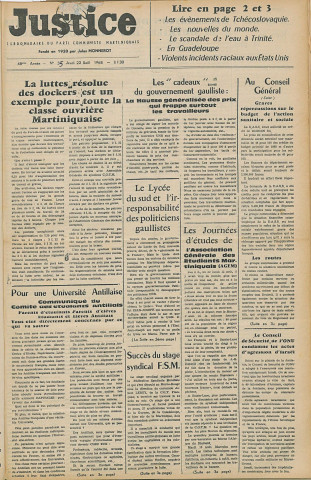 Justice (1968, n° 34)