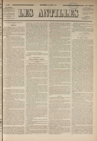 Les Antilles (1871, n° 37)