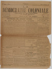 La Démocratie coloniale (n° 313)