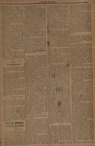 L'Union sociale (n° 277)