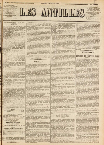Les Antilles (1886, n° 53)