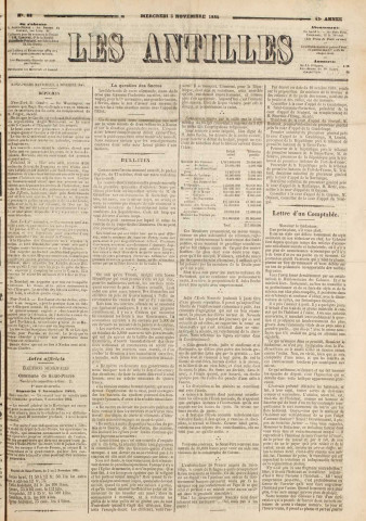 Les Antilles (1884, n° 88)