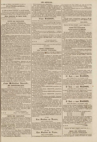 Les Antilles (1850, n° 74)