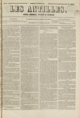 Les Antilles (1864, n° 13)