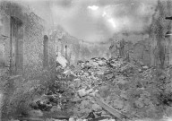 Saint-Pierre. Vue générale après l'éruption du 08 mai 1902