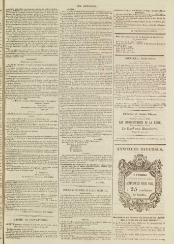 Les Antilles (1853, n° 8)
