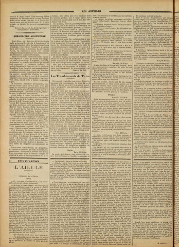 Les Antilles (1887, n° 22)