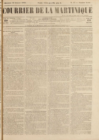Le Courrier de la Martinique (1848, n° 57)