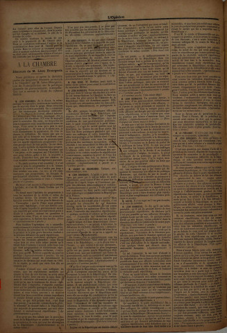 L'Opinion (n° 295-296)