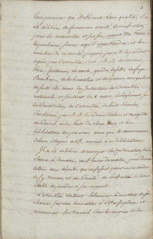 Assemblée coloniale de la Martinique : registre des procès-verbaux des sessions