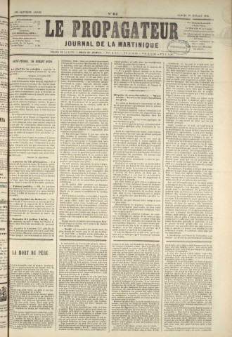 Le Propagateur (1870, n° 61)