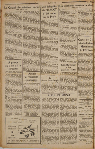 Justice (1960, n° 7)