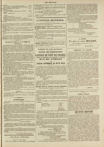 Les Antilles (1855, n° 84)