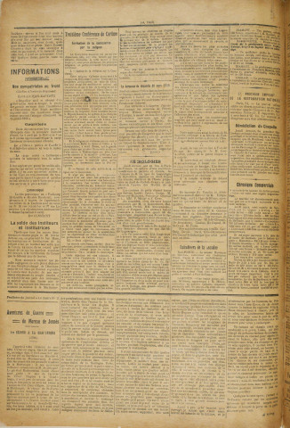 La Paix (n° 588)