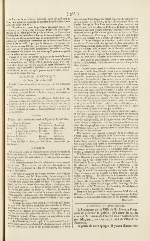 Gazette de la Martinique (1819, n° 82)