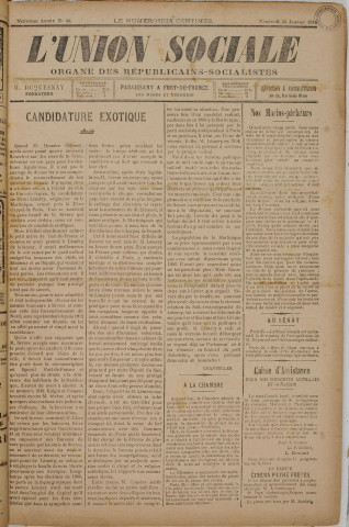 L'Union sociale (n° 90)