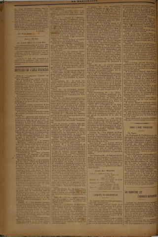 La Martinique (année IV, n° 41)