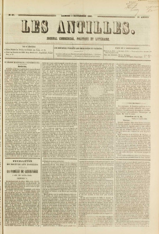 Les Antilles (1861, n° 87)