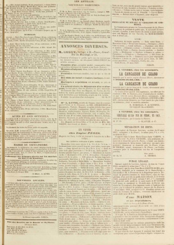 Les Antilles (1852, n° 23)