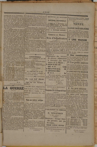 Le Bloc (n° 419)