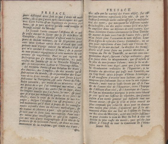 Nouveau [suite et supplément du] voyage autour du monde où l’on décrit en particulier l’istme de l’Amérique [etc.] (tome III)