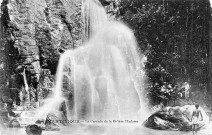 Martinique. La cascade de la Rivière Madame