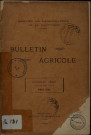 Bulletin agricole de la Martinique (mars 1939)