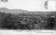 Martinique. Vue générale de Fort-de-France