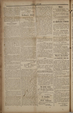 L'Union sociale (n° 419)