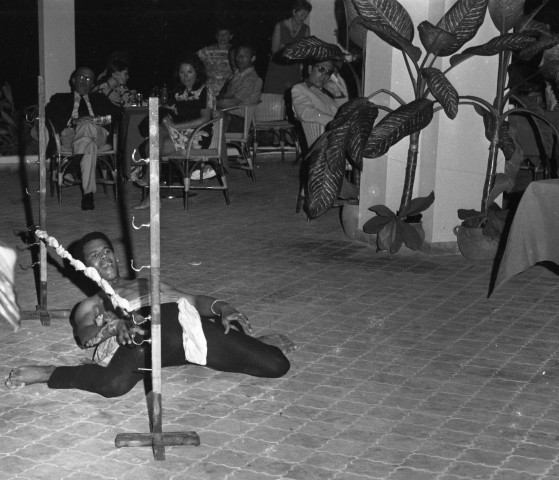 Schoelcher, la Batelière. exhibition : spectacle de danse et démonstration de force