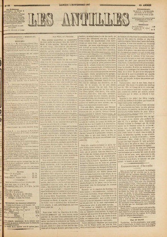 Les Antilles (1887, n° 92)