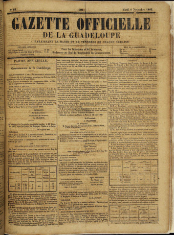 La Gazette officielle de la Guadeloupe (n° 89)