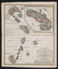 Tabula Novissima atque accuratiffima Caraibicarum insularum sive Cannibalum. Carte des îles des Petites Antilles