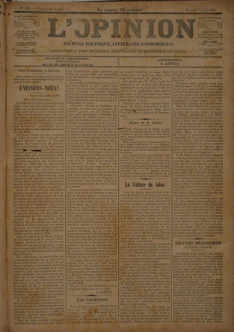 L'Opinion (n° 386)