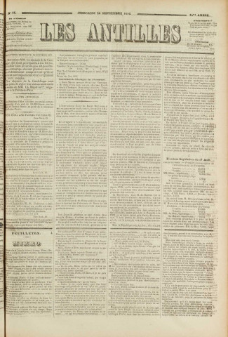 Les Antilles (1876, n° 75)