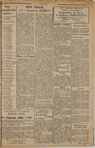 Justice (1960, n° 5)