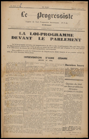 Le Progressiste (n° 65)
