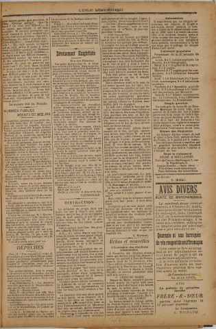 L'Union démocratique (n° 82)