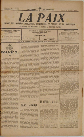 La Paix (n° 366)