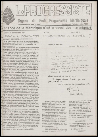 Le Progressiste (n° 272)