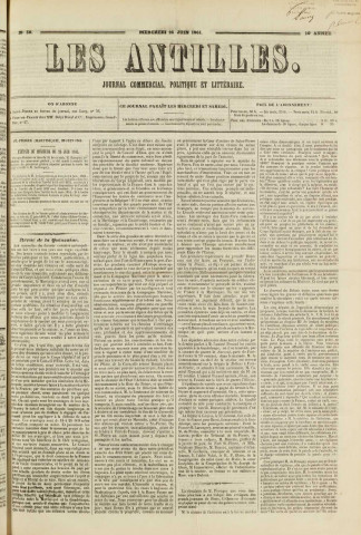 Les Antilles (1861, n° 50)