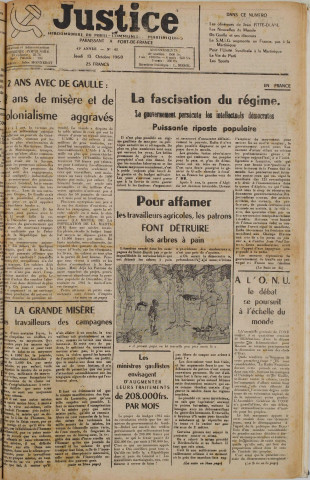 Justice (1960, n° 42)