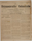 La Démocratie coloniale (n° 183)
