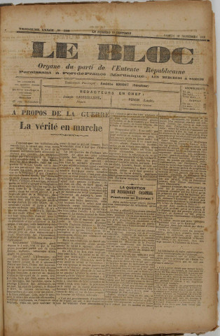 Le Bloc (n° 339)