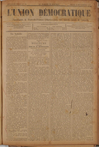 L'Union démocratique (n° 193)